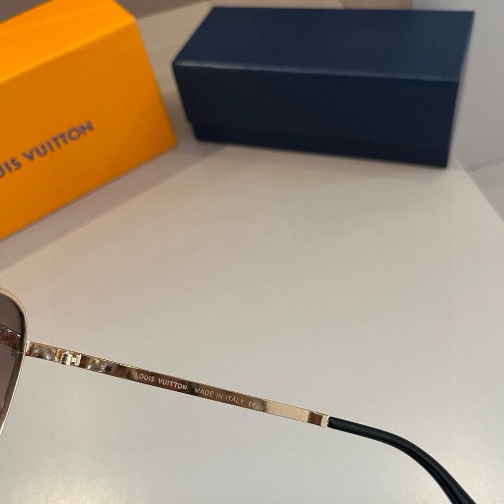 Louis Vuitton Polarized Fashion Gold Lens Sunglasses for Men & Women - 997358 - detail image 9