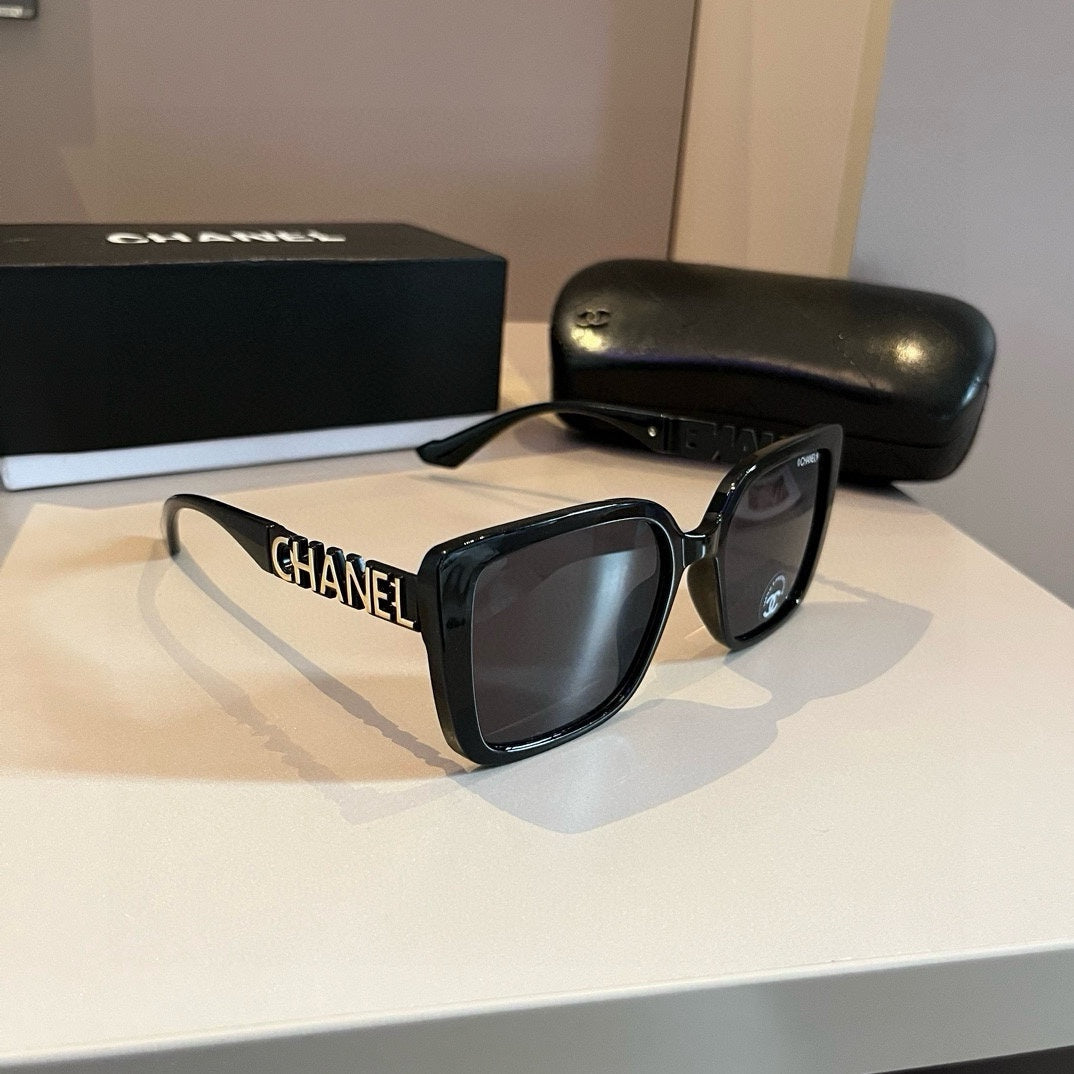 Chanel Square Gold Lens Sunglasses for Men & Women - 997709