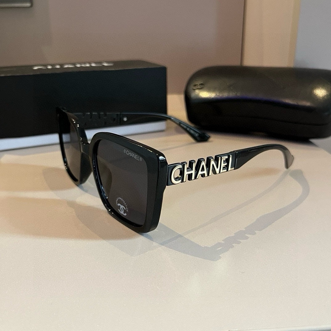 Chanel Square Gold Lens Sunglasses for Men & Women - 997709 - detail image 3