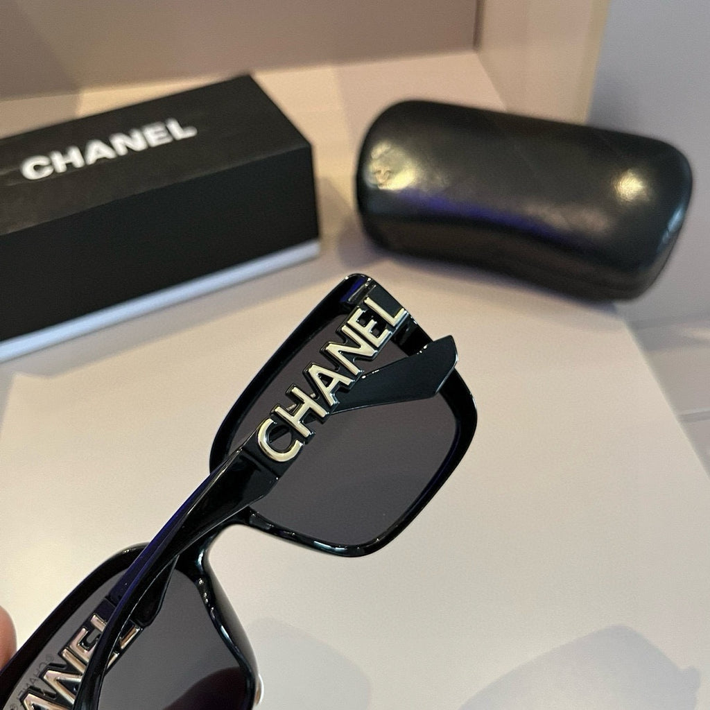 Chanel Square Gold Lens Sunglasses for Men & Women - 997709 - detail image 6