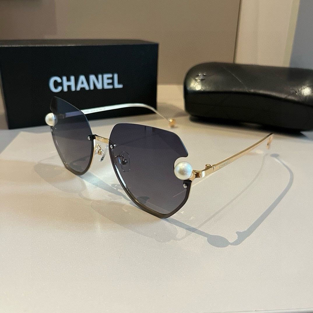 Chanel Fashion Gold Lens Sunglasses for Men & Women - 997711 - detail image 3