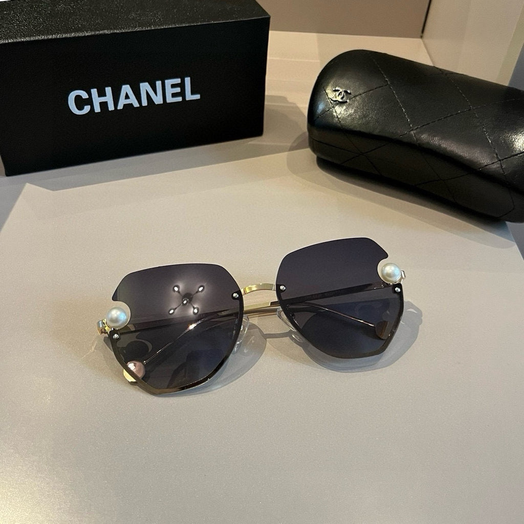 Chanel Fashion Gold Lens Sunglasses for Men & Women - 997711 - detail image 2