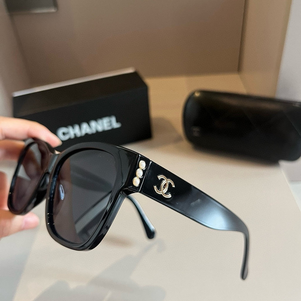 Chanel Square Silver Lens Sunglasses for Men & Women - 371723 - detail image 5