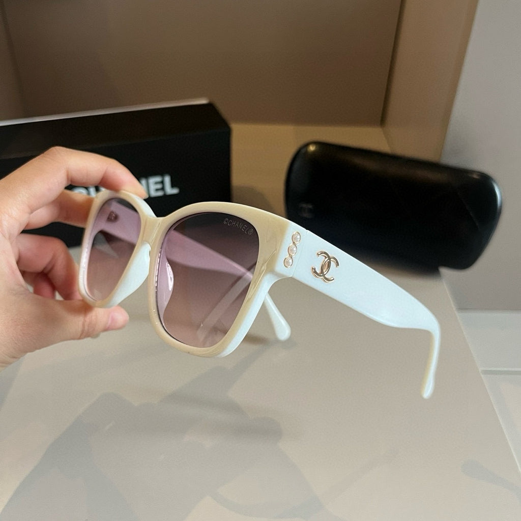 Chanel Square Silver Lens Sunglasses for Men & Women - 997713 - detail image 4