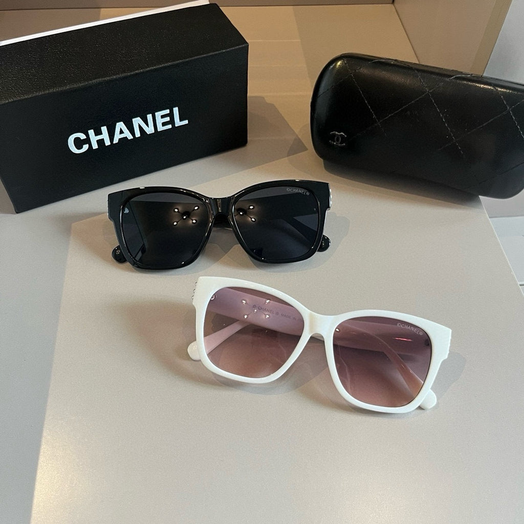 Chanel Square Silver Lens Sunglasses for Men & Women - 997713 - detail image 9