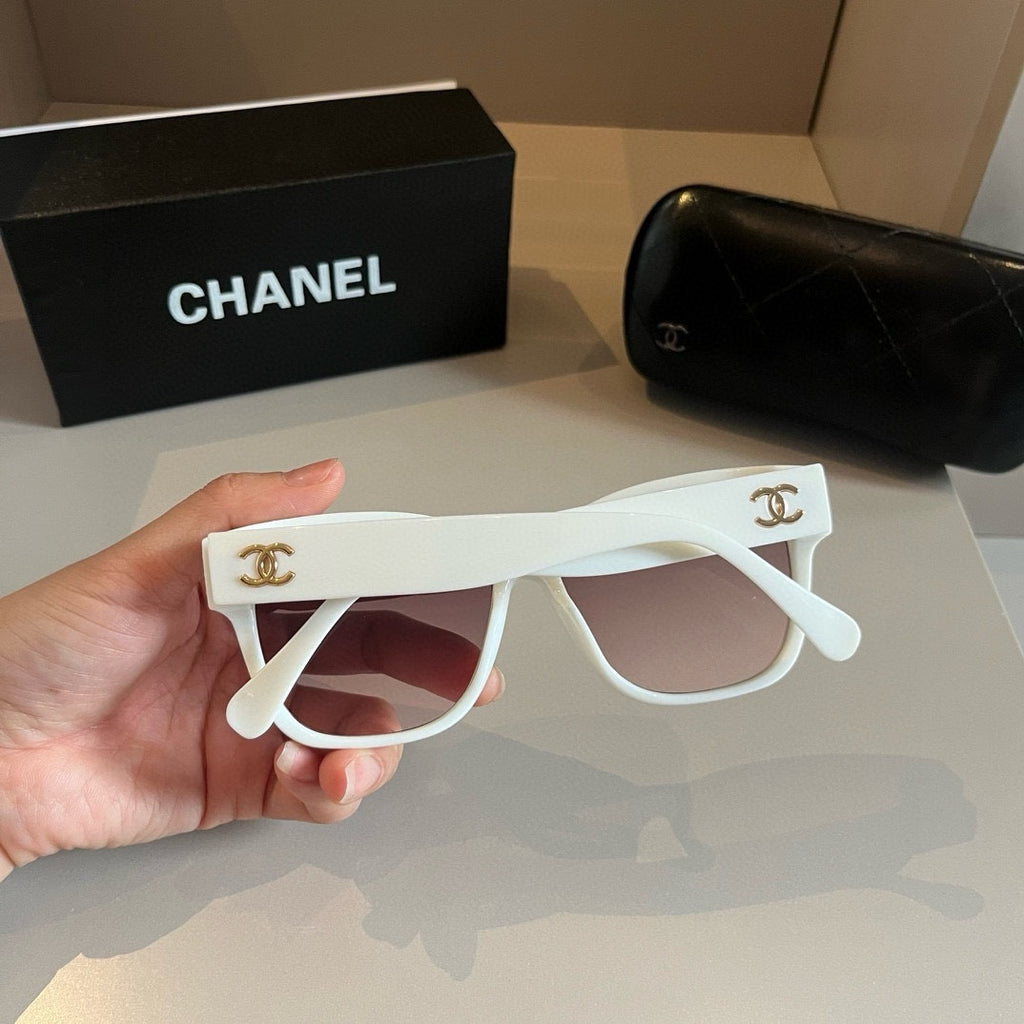 Chanel Square Silver Lens Sunglasses for Men & Women - 997713 - detail image 6