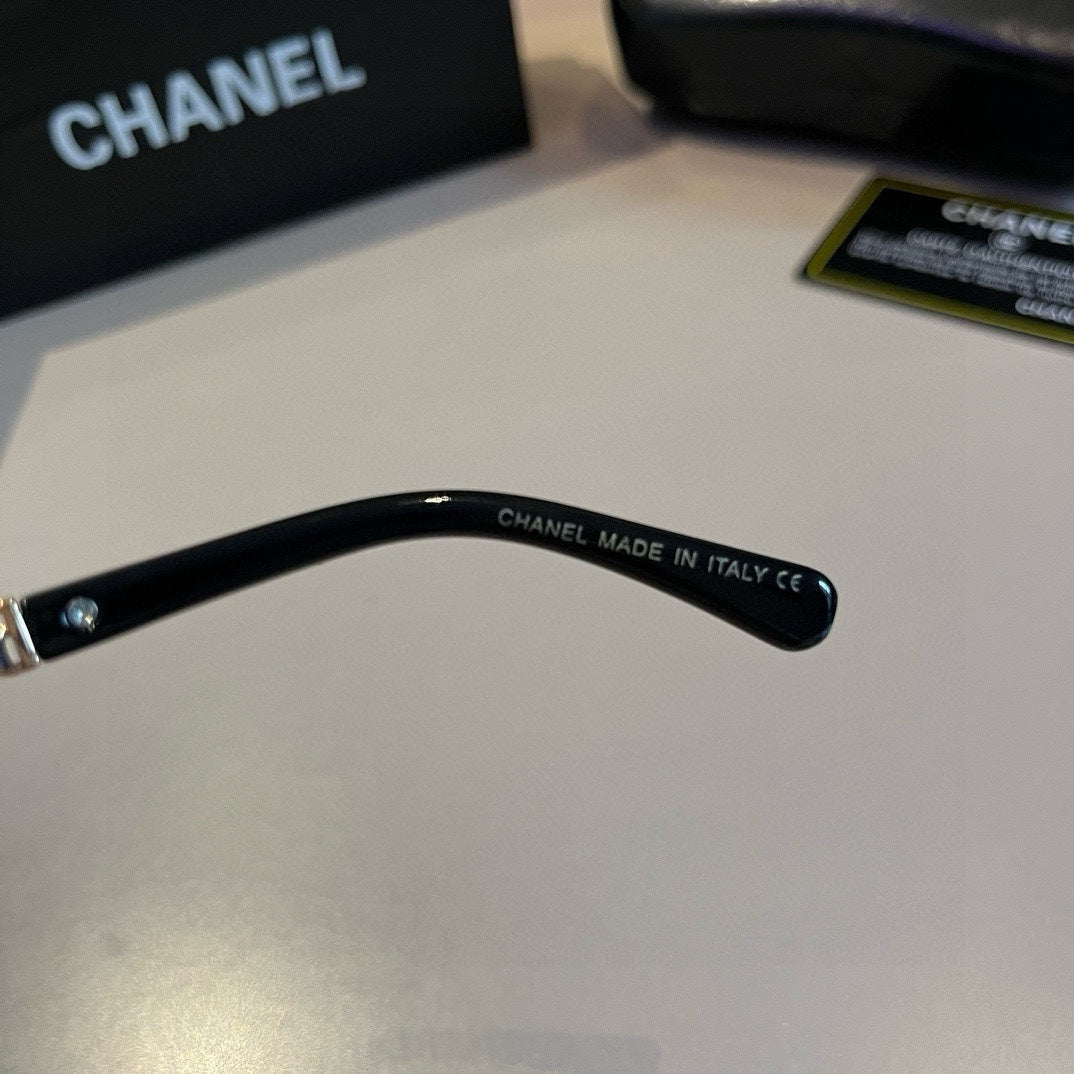 Chanel Square Black Lens Sunglasses for Men & Women - 415345 - detail image 8