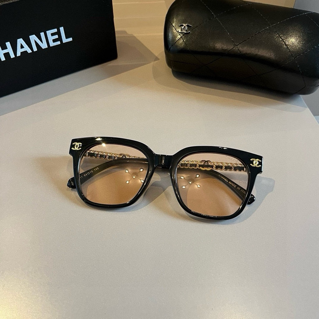 Chanel Blue-Light Fashion Gold Lens Sunglasses for Men & Women - 415344 - detail image 6