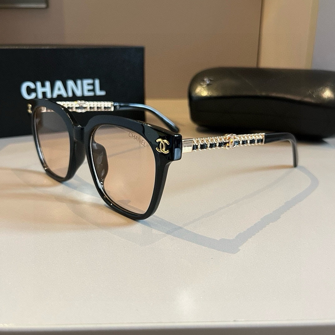 Chanel Blue-Light Fashion Gold Lens Sunglasses for Men & Women - 415344 - detail image 2