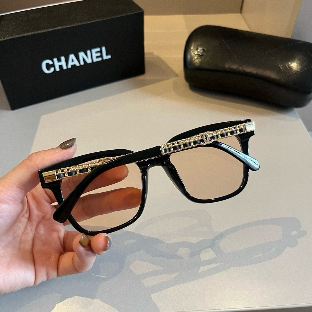 Chanel Blue-Light Fashion Gold Lens Sunglasses for Men & Women - 415344 - detail image 5