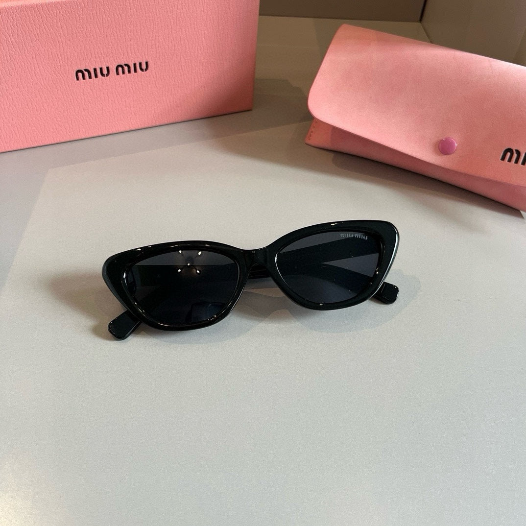 Miu Miu Cat-Eye Silver Lens Sunglasses for Men & Women - 416221 - detail image 5