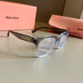 Miu Miu Fashion Silver Lens Sunglasses for Men & Women - 998398