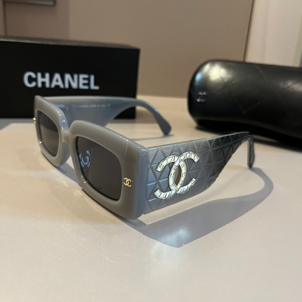 Chanel Fashion Gray Lens Sunglasses for Men & Women - 415353 - detail image 2