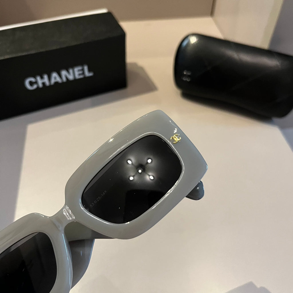 Chanel Fashion Gray Lens Sunglasses for Men & Women - 415353 - detail image 5