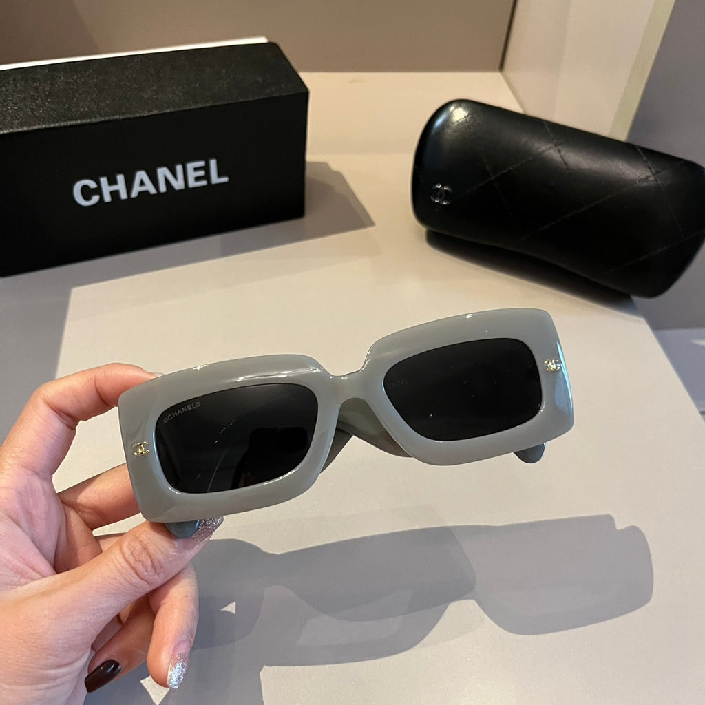 Chanel Fashion Gray Lens Sunglasses for Men & Women - 415353 - detail image 4