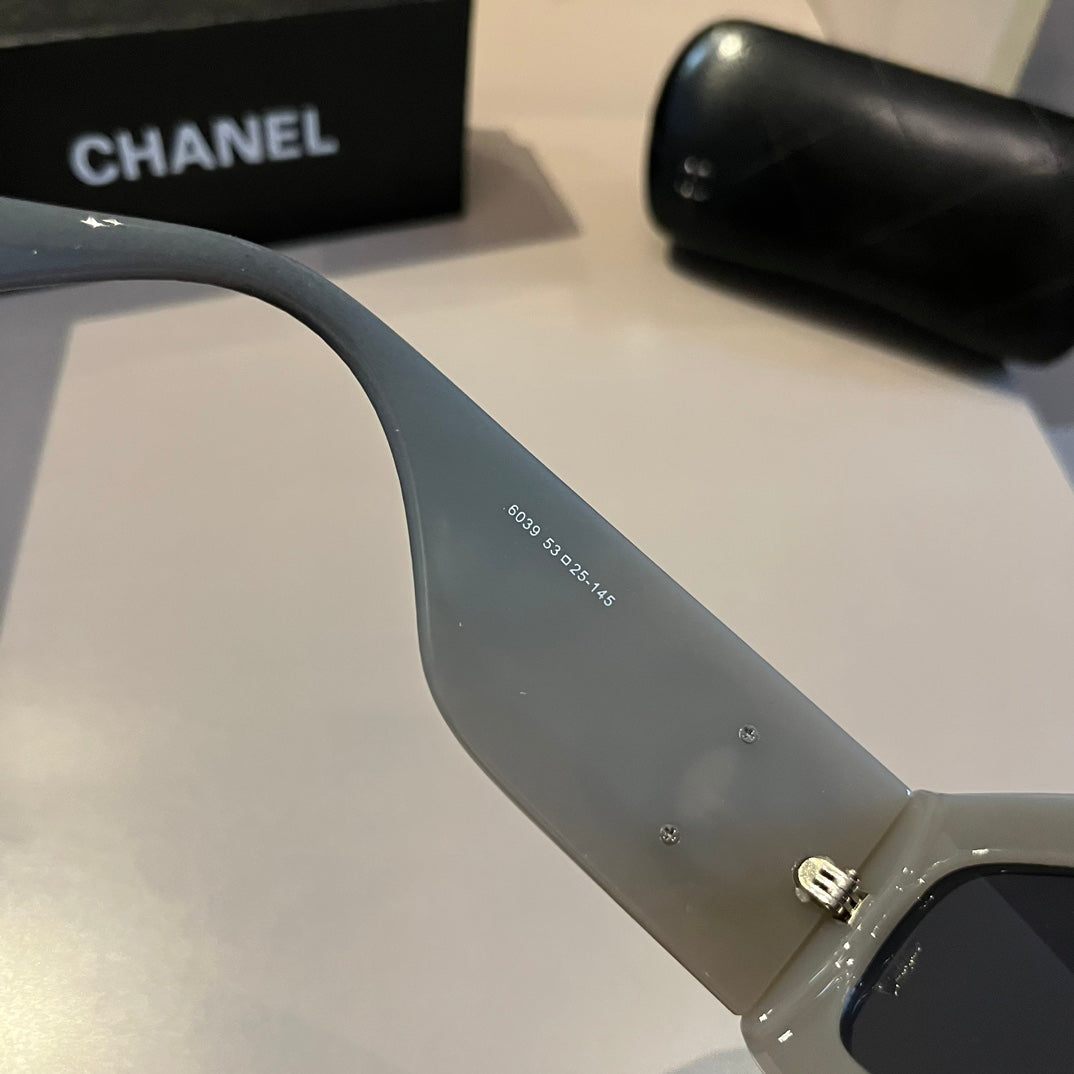 Chanel Fashion Gray Lens Sunglasses for Men & Women - 415353 - detail image 9