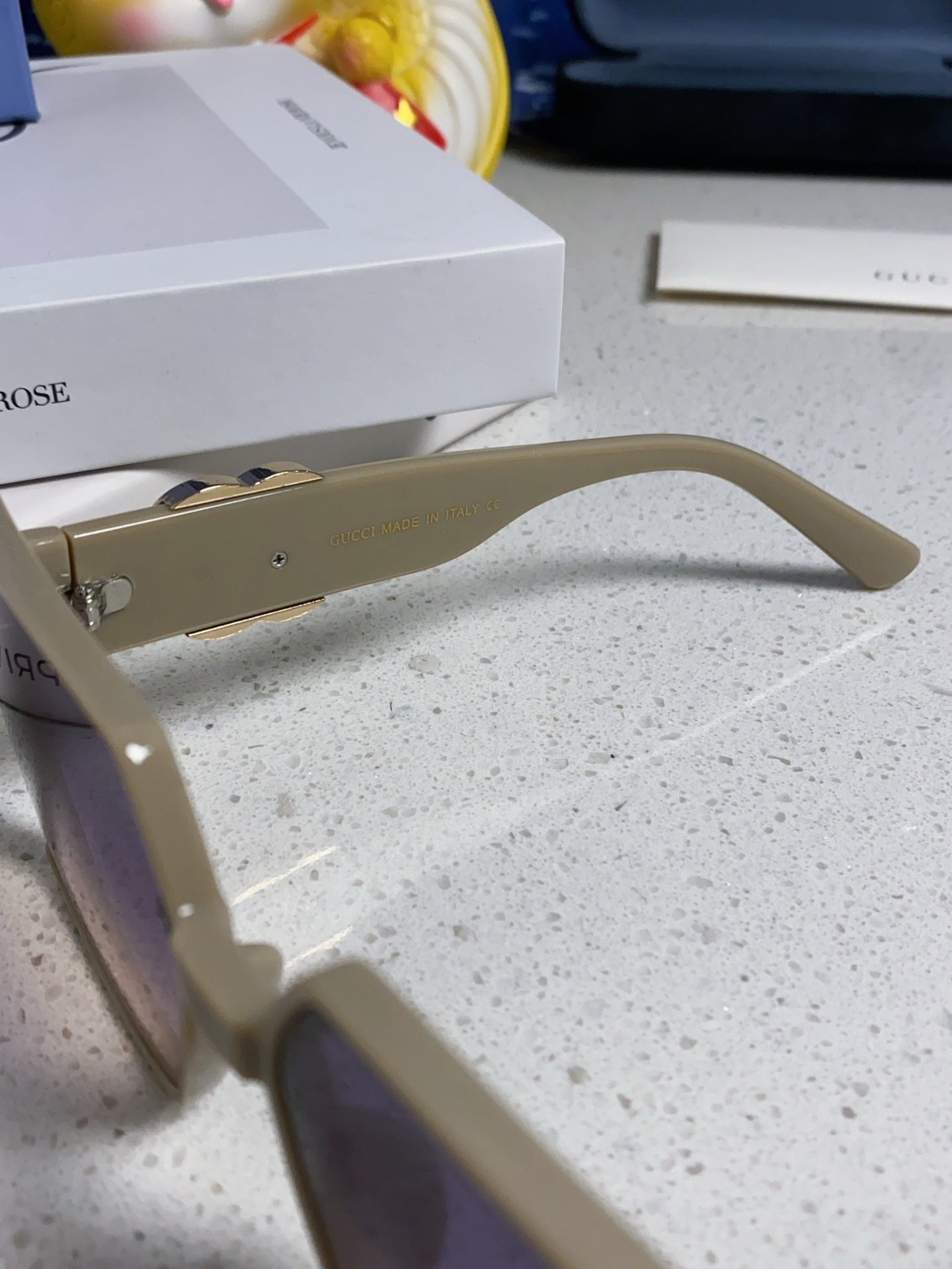 Gucci Polarized Fashion Silver Lens Sunglasses for Women - 357874 - detail image 7