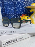 Gucci Polarized Fashion Blue Lens Sunglasses for Women - 357876