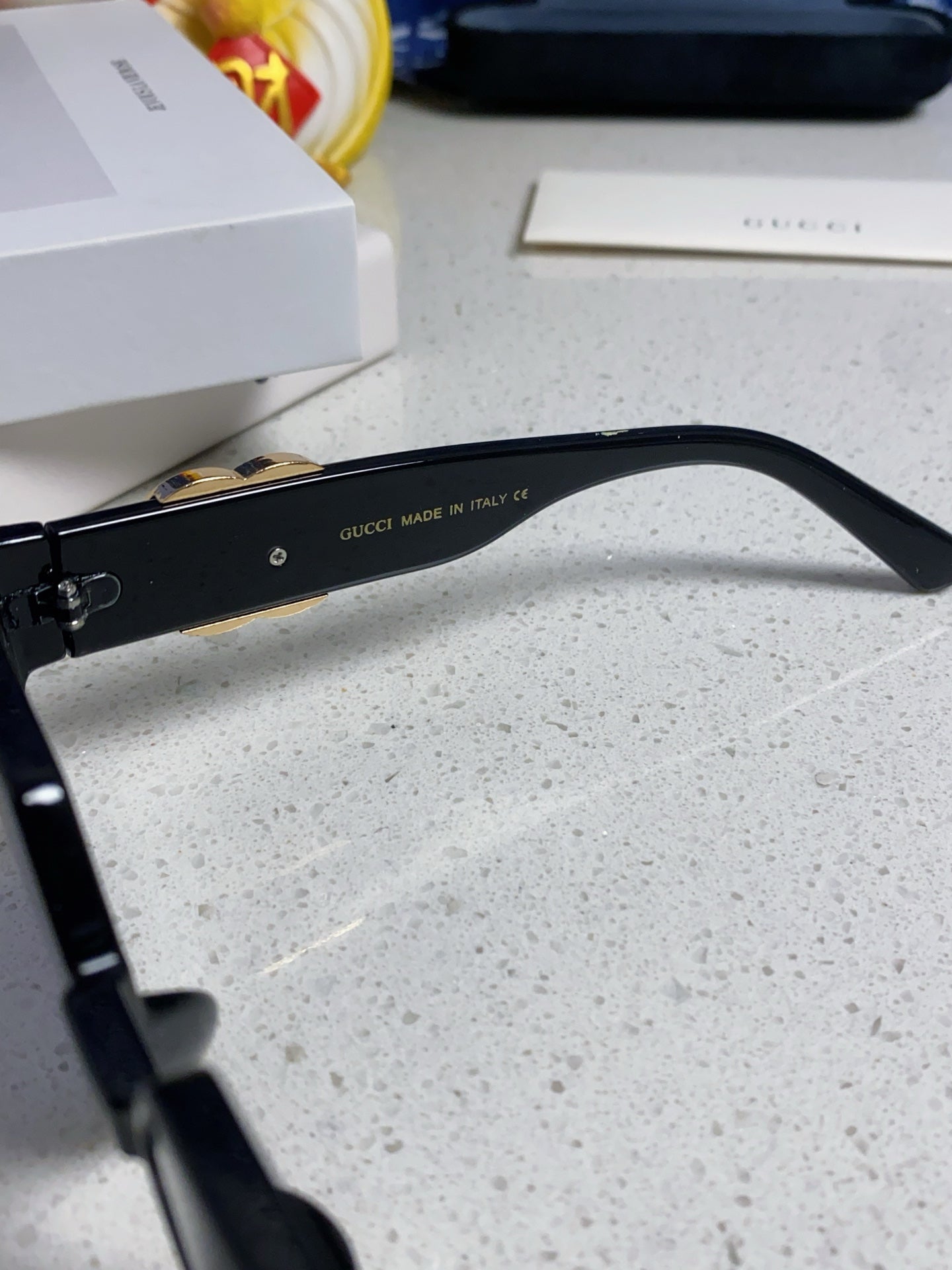 Gucci Polarized Fashion Blue Lens Sunglasses for Women - 357877 - detail image 7