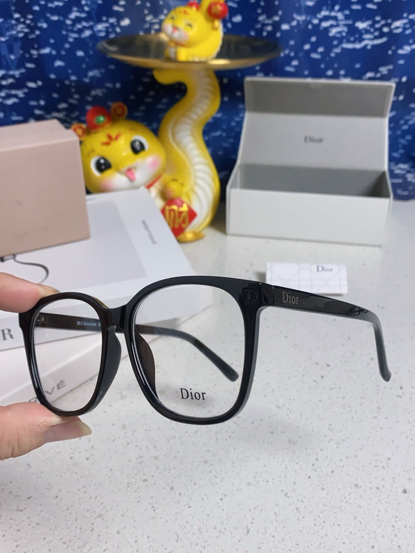 Dior Photochromic Fashion Blue Lens Sunglasses for Men & Women - 358191 - detail image 6