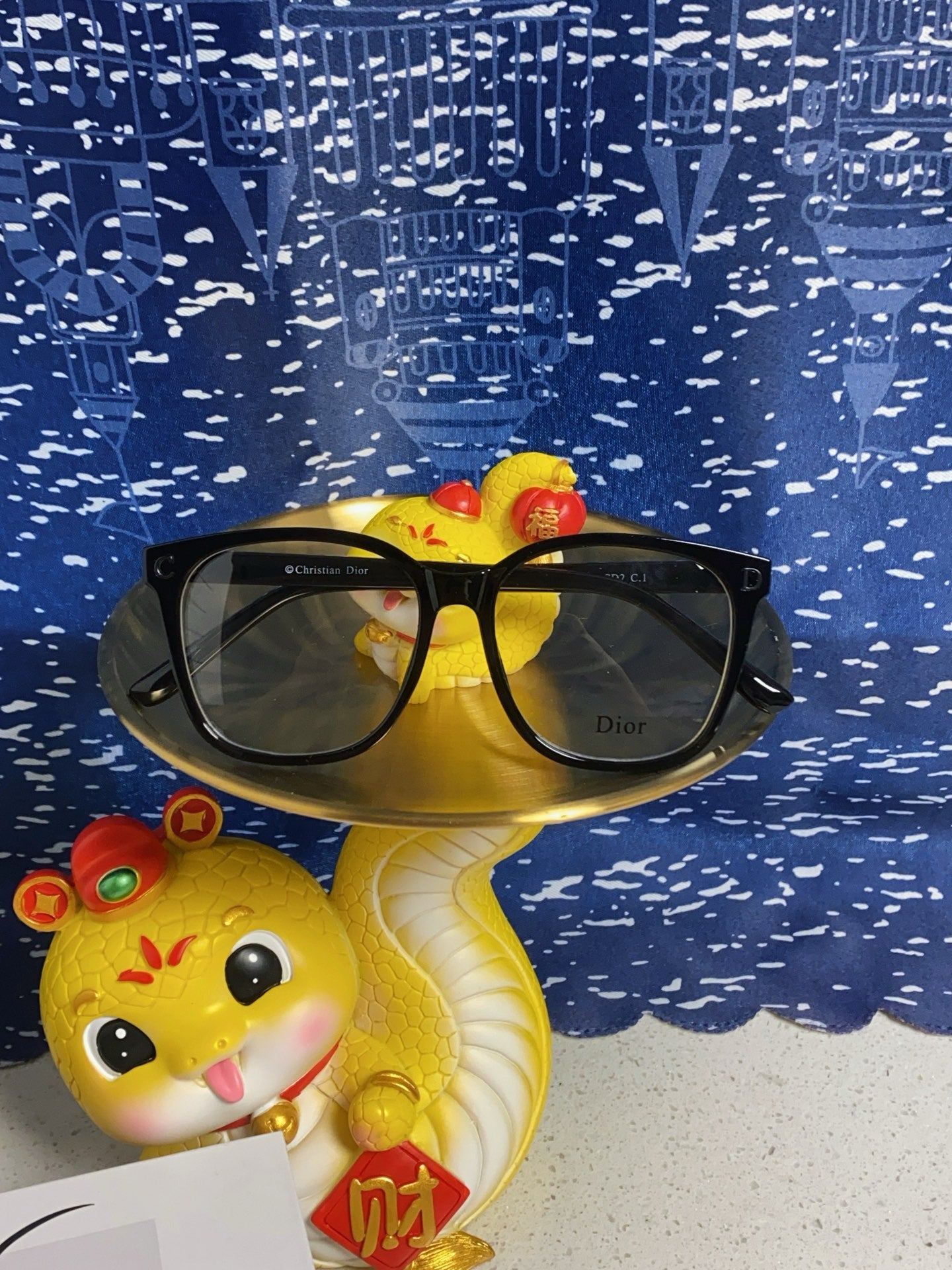 Dior Photochromic Fashion Blue Lens Sunglasses for Men & Women - 358191 - detail image 10