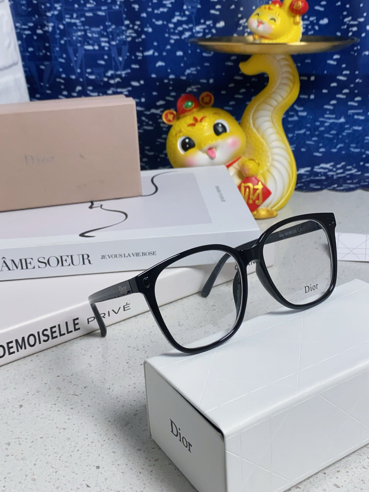 Dior Photochromic Fashion Blue Lens Sunglasses for Men & Women - 358191 - detail image 9