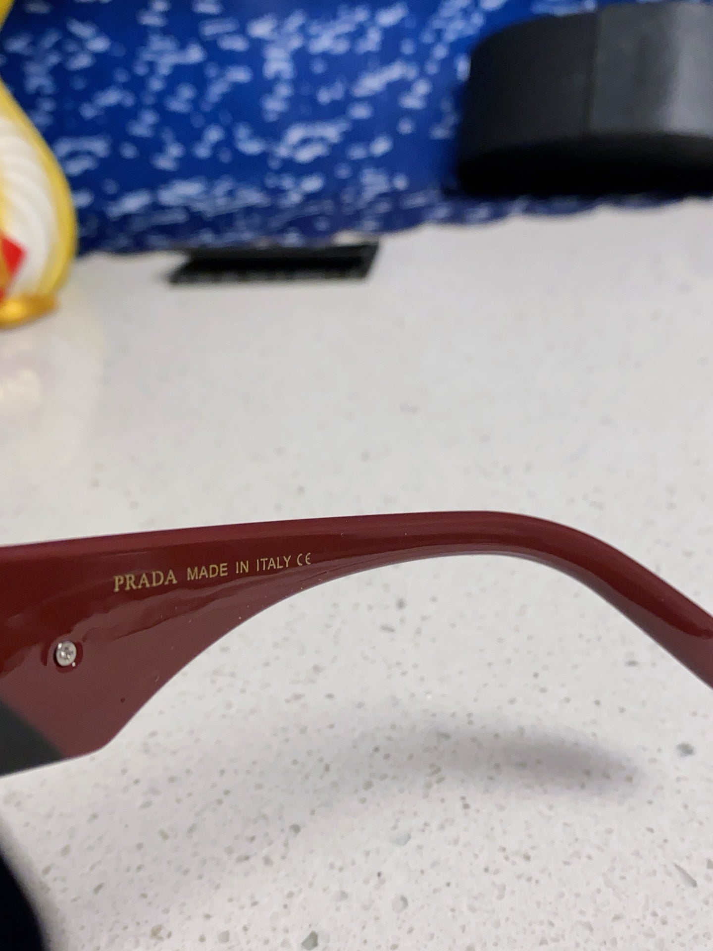 Prada Square Silver Lens Sunglasses for Men & Women - 934937 - detail image 7