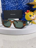 Prada Square Silver Lens Sunglasses for Men & Women - 934940