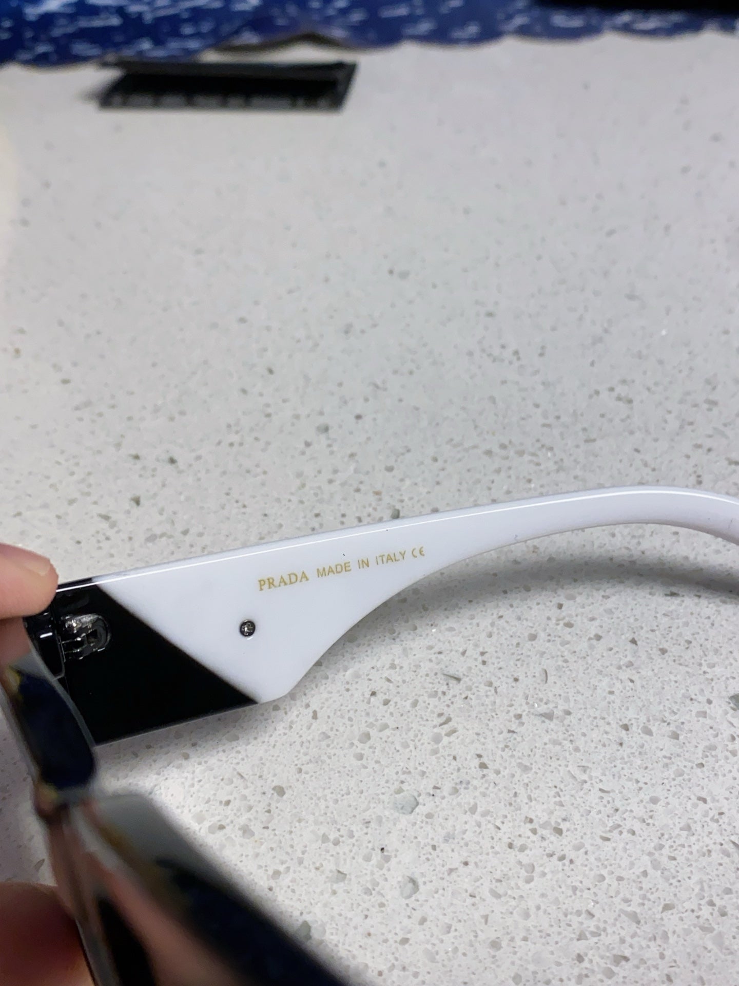 Prada Square Silver Lens Sunglasses for Men & Women - 372081 - detail image 7