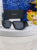 Prada Square Silver Lens Sunglasses for Men & Women - 934942