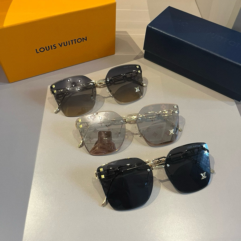 Louis Vuitton Fashion Gold Lens Sunglasses for Men & Women - 431134 - detail image 10