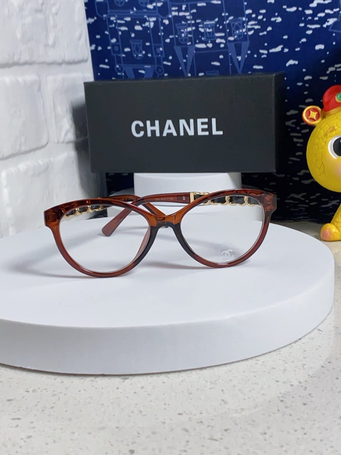 Chanel Cat-Eye Silver Lens Sunglasses for Women - detail image 2