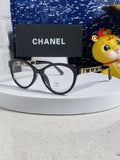 Chanel Cat-Eye Gold Lens Sunglasses for Women