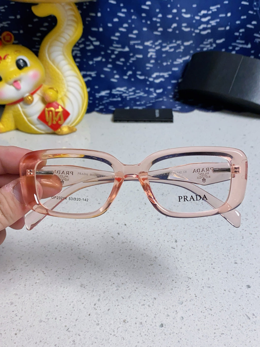 Prada Square Silver Lens Sunglasses for Men & Women - 382676 - detail image 4