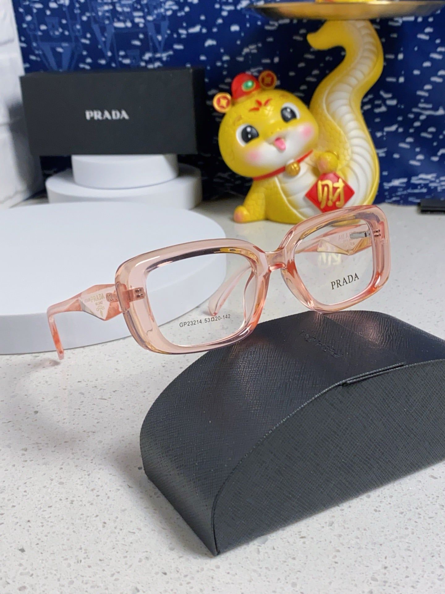 Prada Square Silver Lens Sunglasses for Men & Women - 382676 - detail image 9