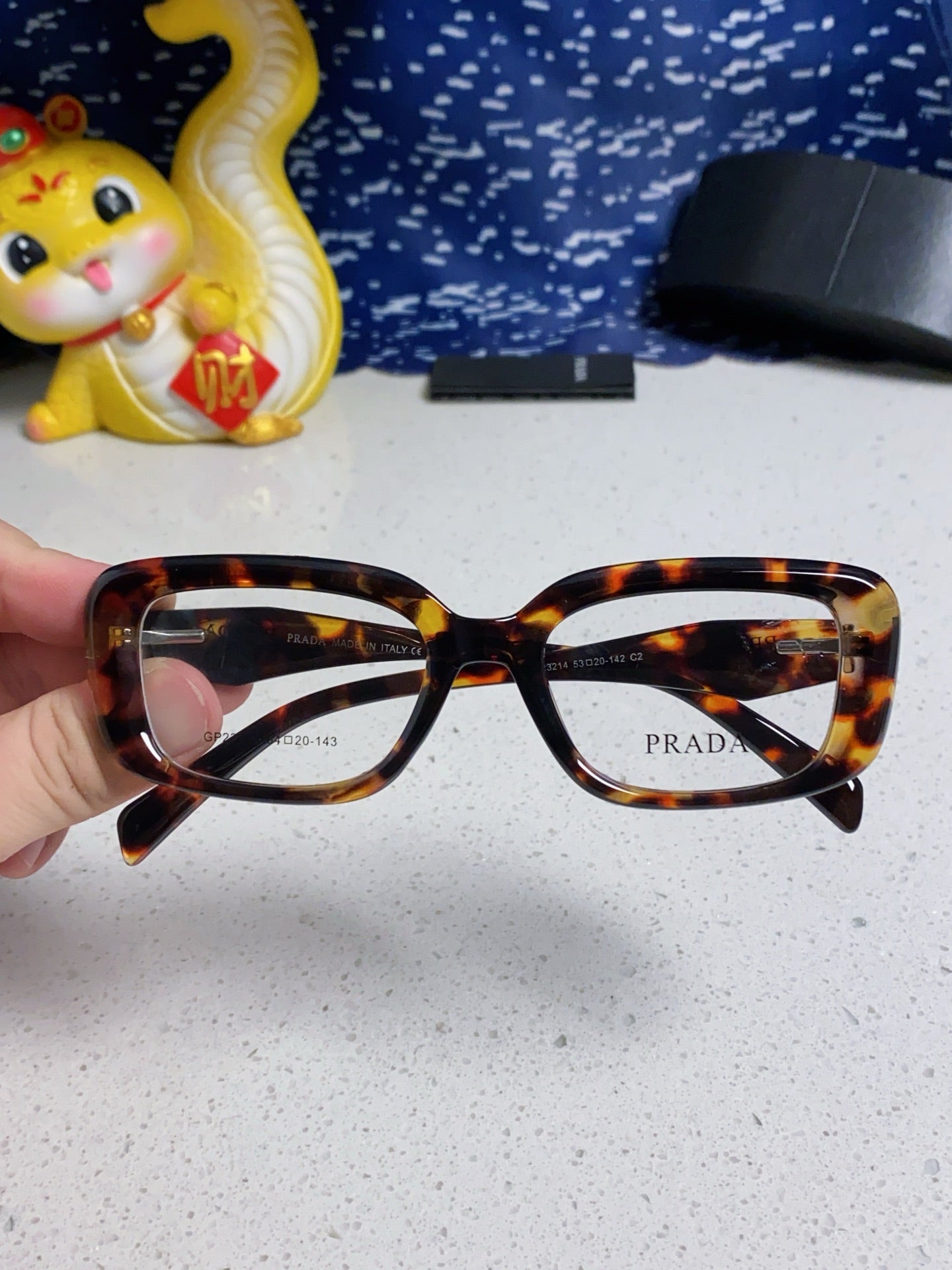 Prada Square Silver Lens Sunglasses for Men & Women - 382678 - detail image 4