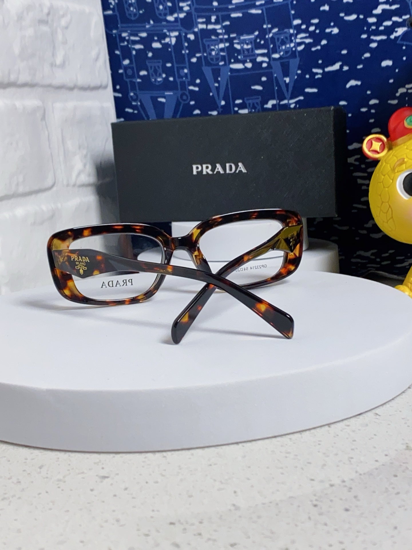Prada Square Silver Lens Sunglasses for Men & Women - 382678 - detail image 3