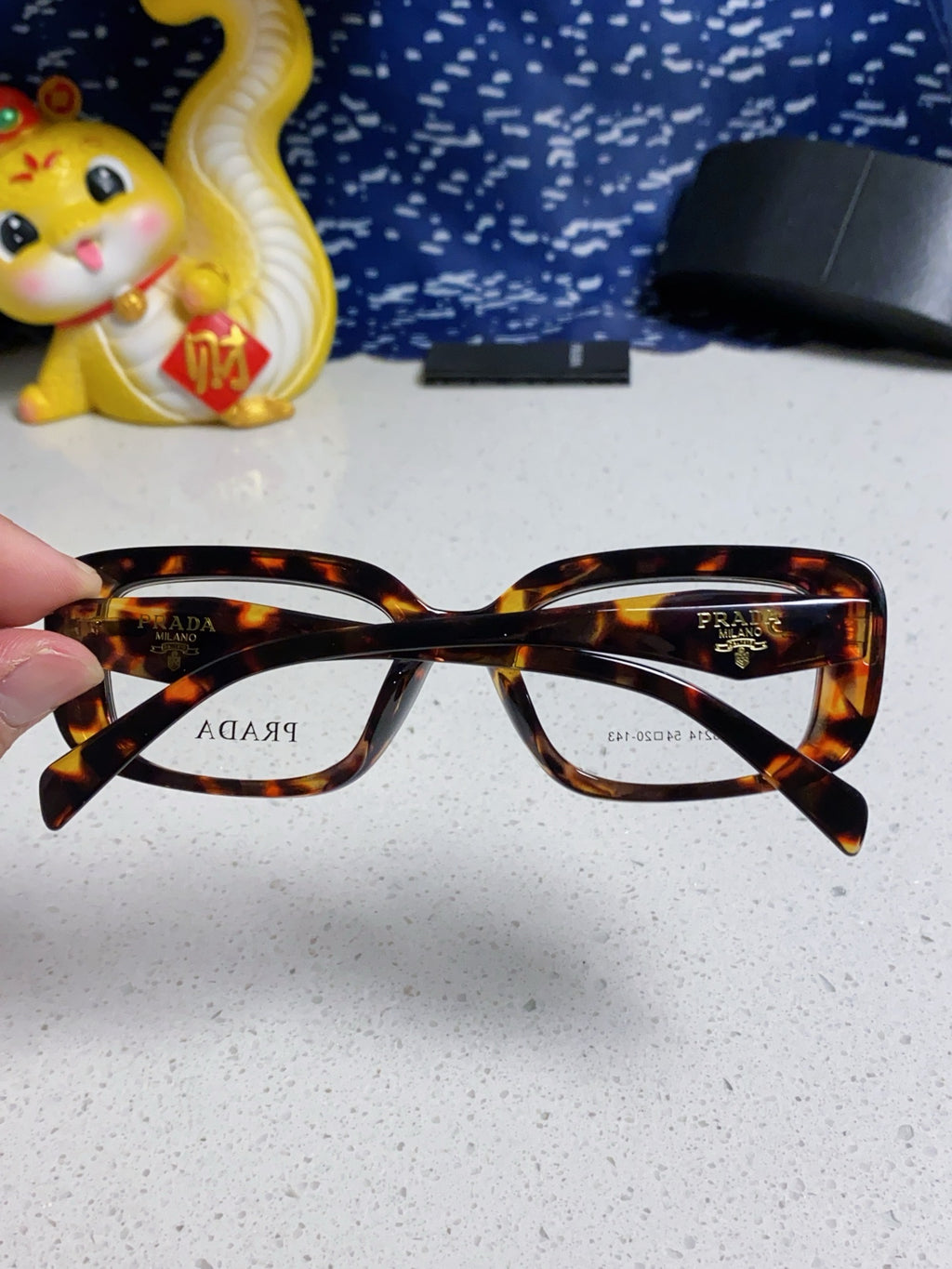 Prada Square Silver Lens Sunglasses for Men & Women - 382678 - detail image 5