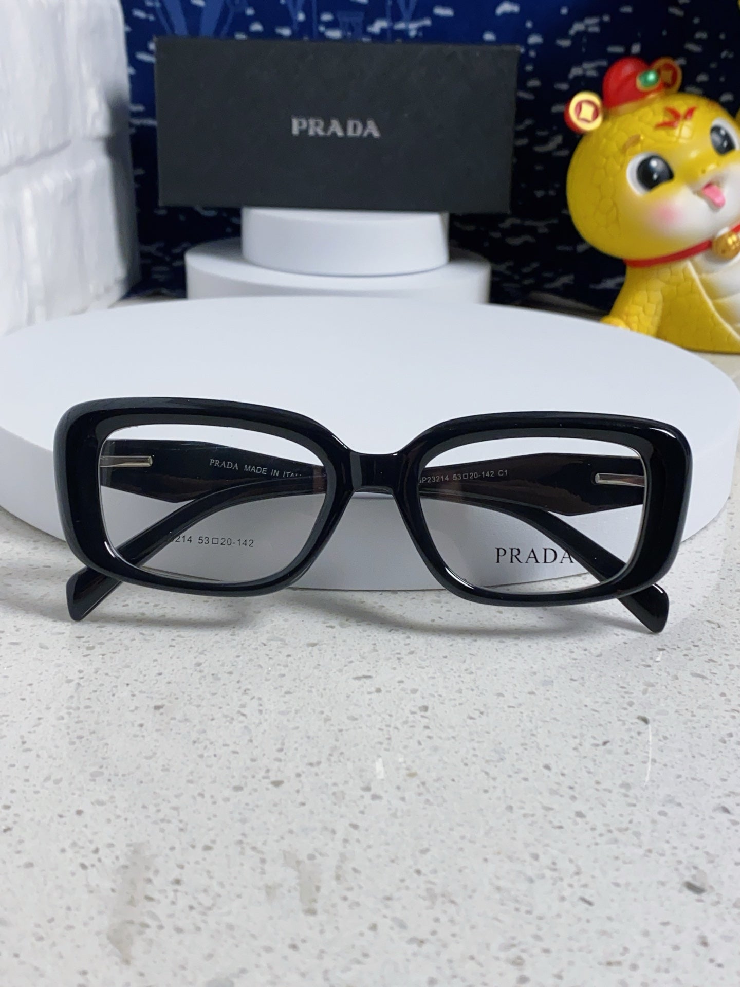 Prada Square Silver Lens Sunglasses for Men & Women - 382679 - detail image 8