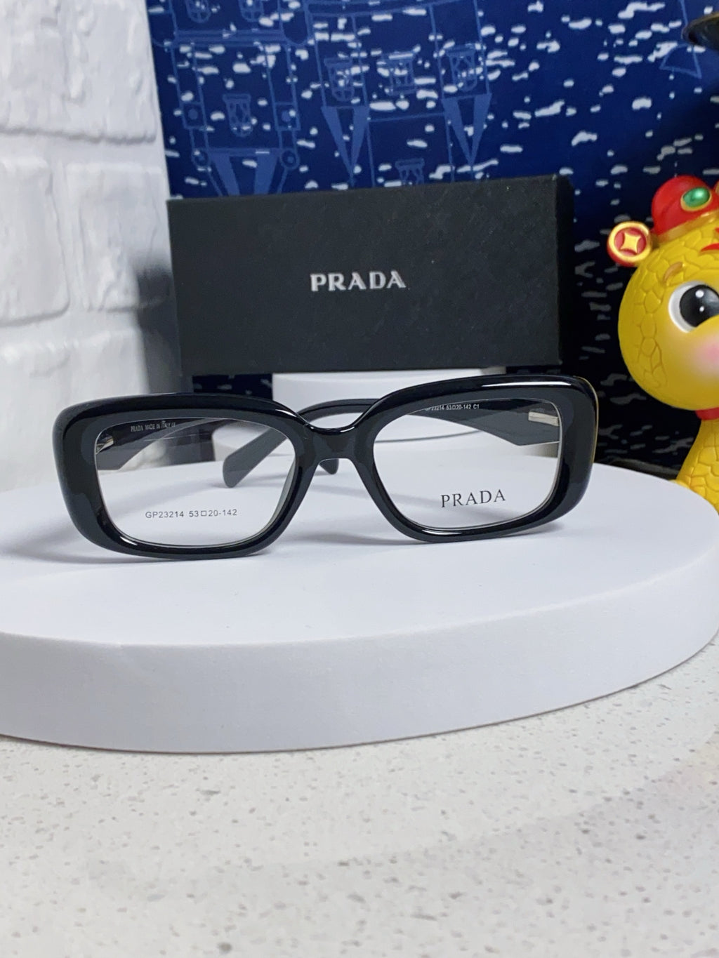 Prada Square Silver Lens Sunglasses for Men & Women - 382679 - detail image 2