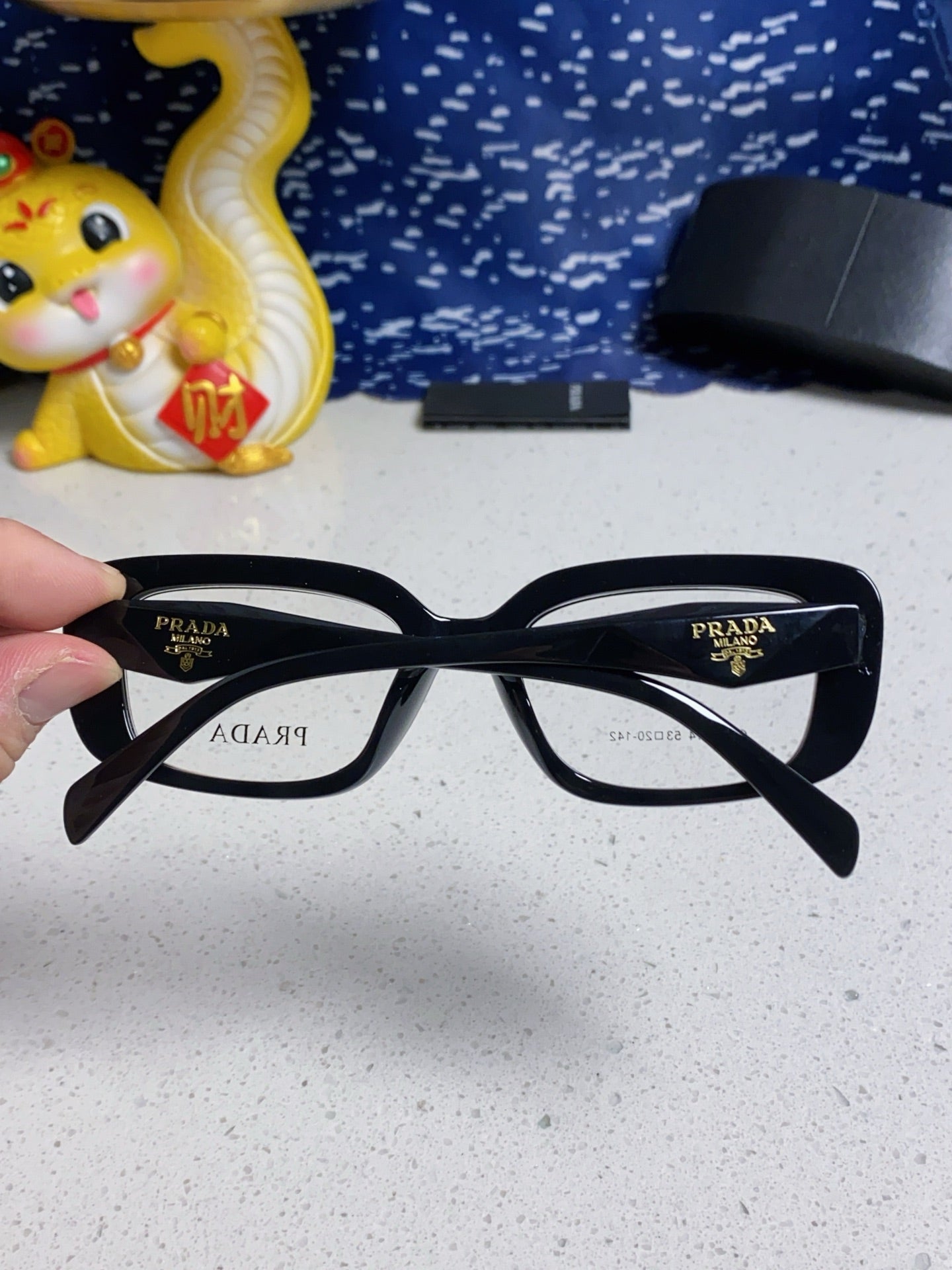Prada Square Silver Lens Sunglasses for Men & Women - 382679 - detail image 5
