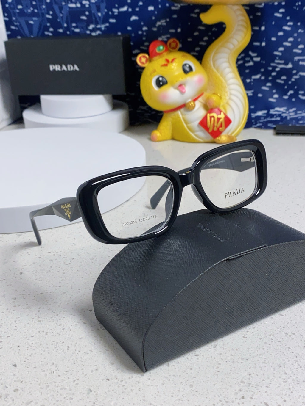 Prada Square Silver Lens Sunglasses for Men & Women - 382679 - detail image 9