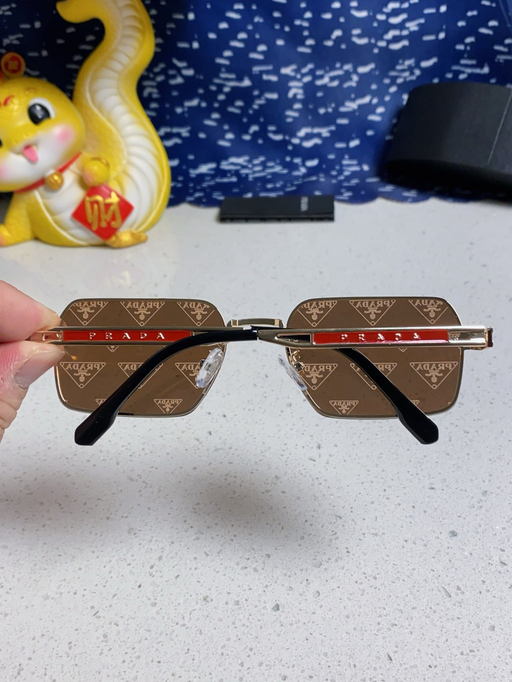 Prada Fashion Silver Lens Sunglasses for Men & Women - 382680 - detail image 5