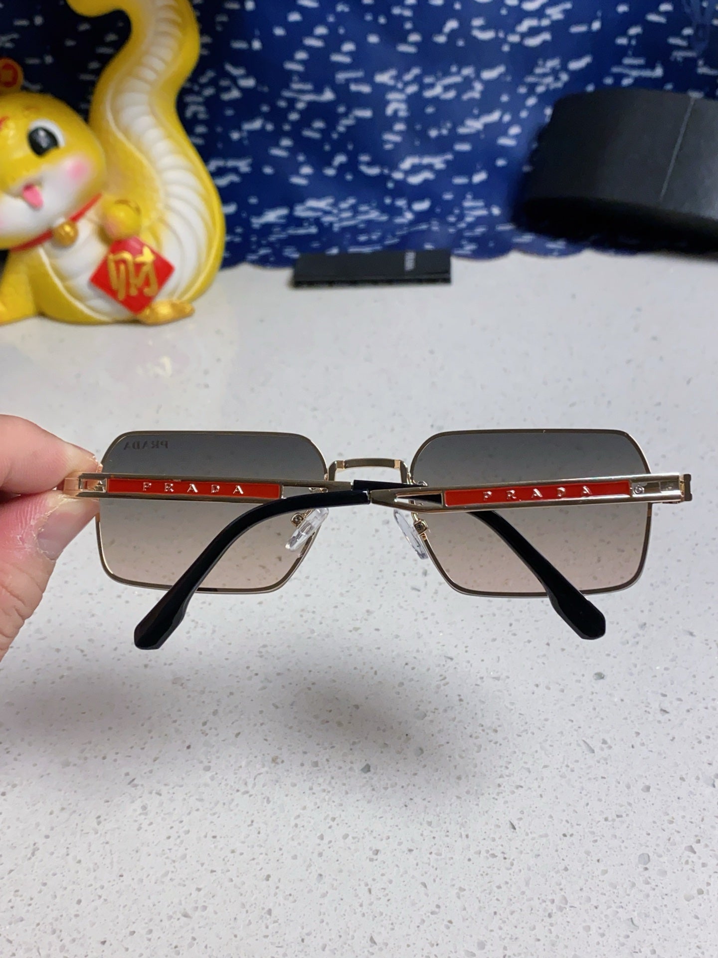 Prada Fashion Silver Lens Sunglasses for Men & Women - 382681 - detail image 5
