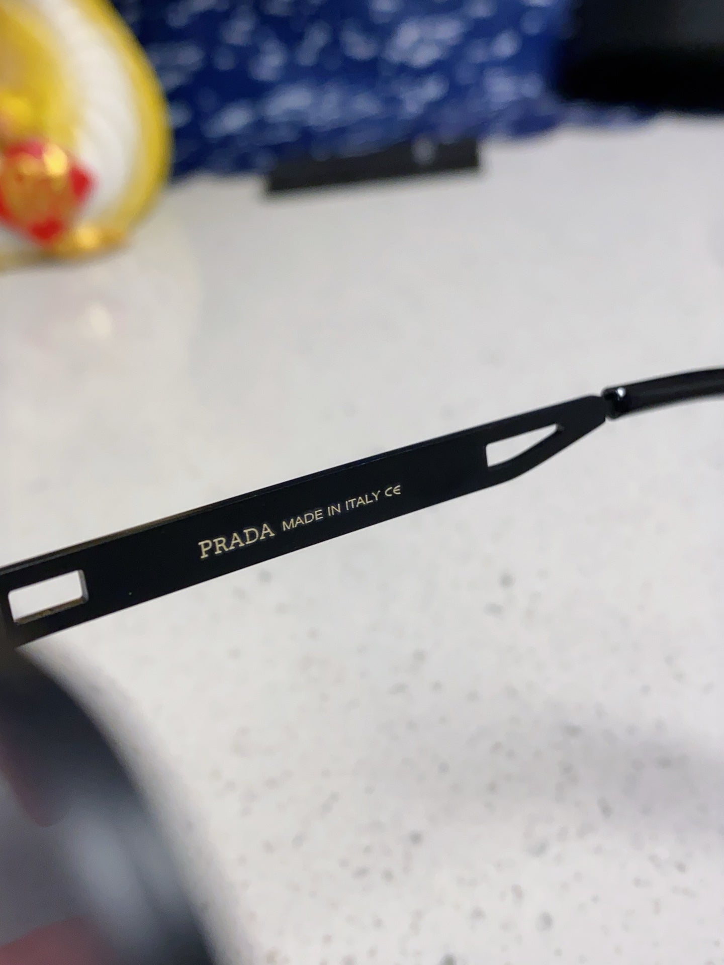 Prada Fashion Blue Lens Sunglasses for Men & Women - 382683 - detail image 7