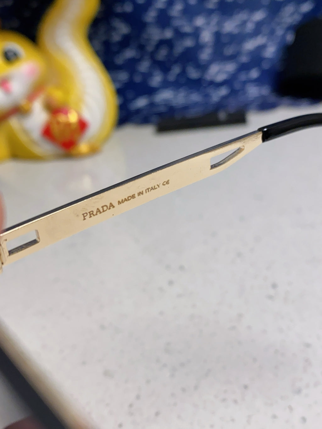 Prada Fashion Blue Lens Sunglasses for Men & Women - 382686 - detail image 7