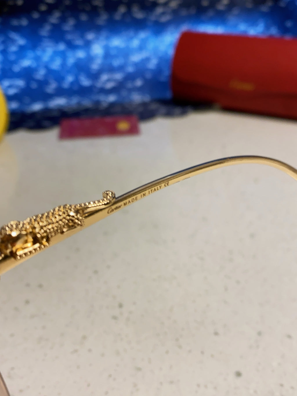 Cartier Fashion Silver Lens Sunglasses for Men & Women - 382741 - detail image 8