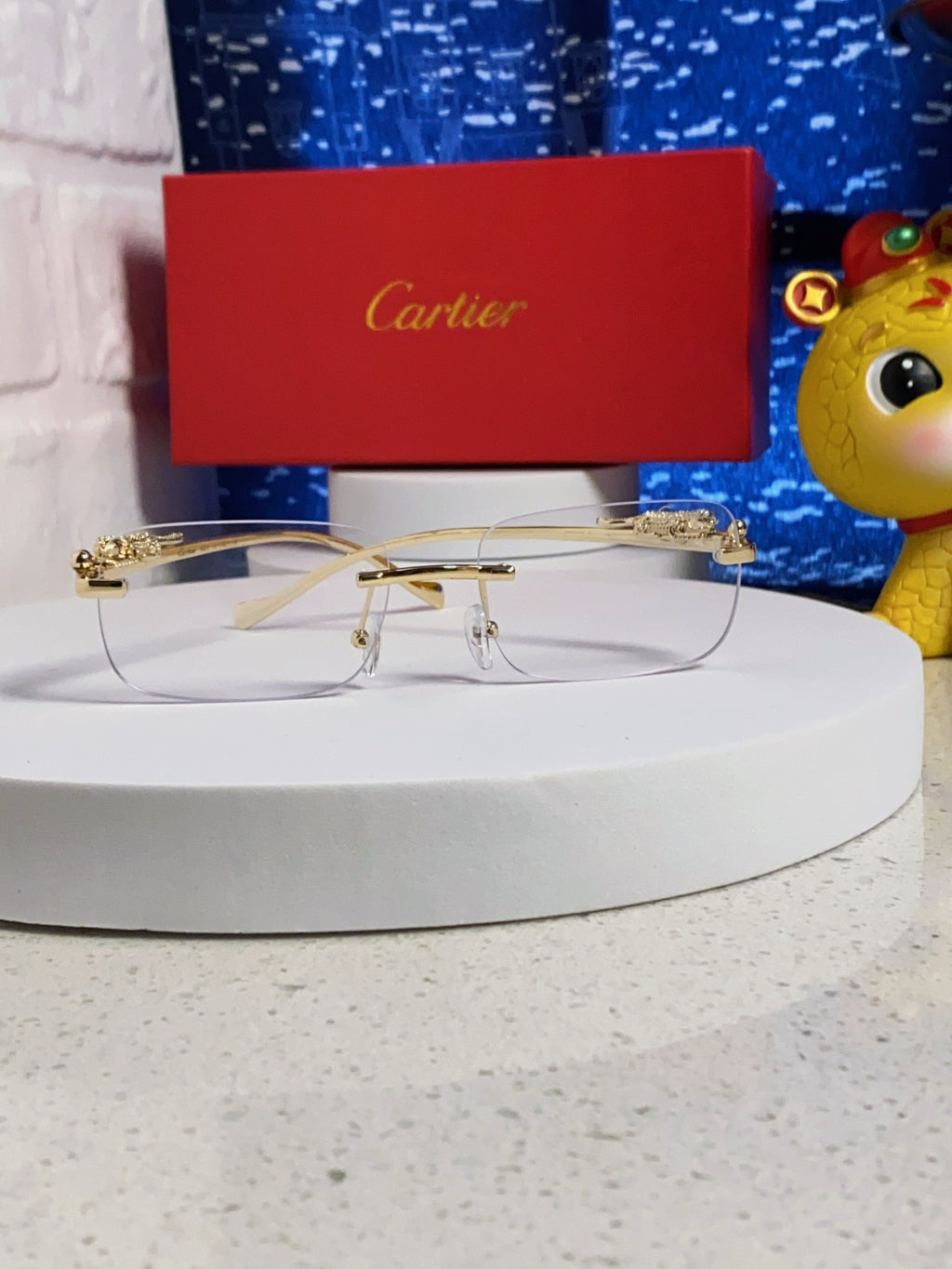 Cartier Fashion Silver Lens Sunglasses for Men & Women - 382746 - detail image 2