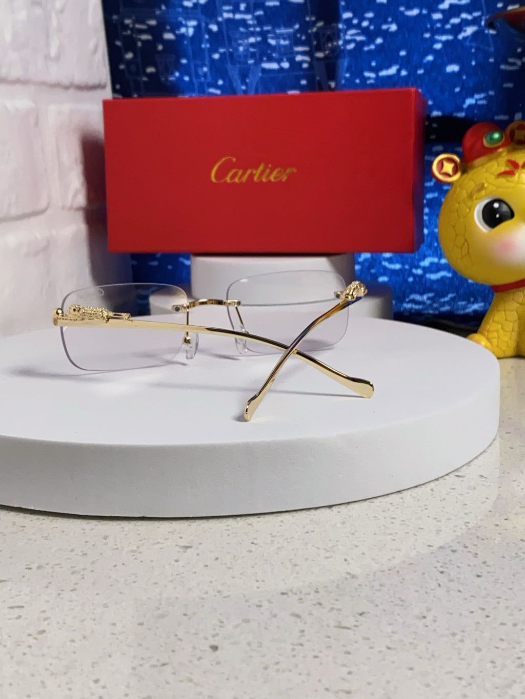 Cartier Fashion Silver Lens Sunglasses for Men & Women - 382746 - detail image 3