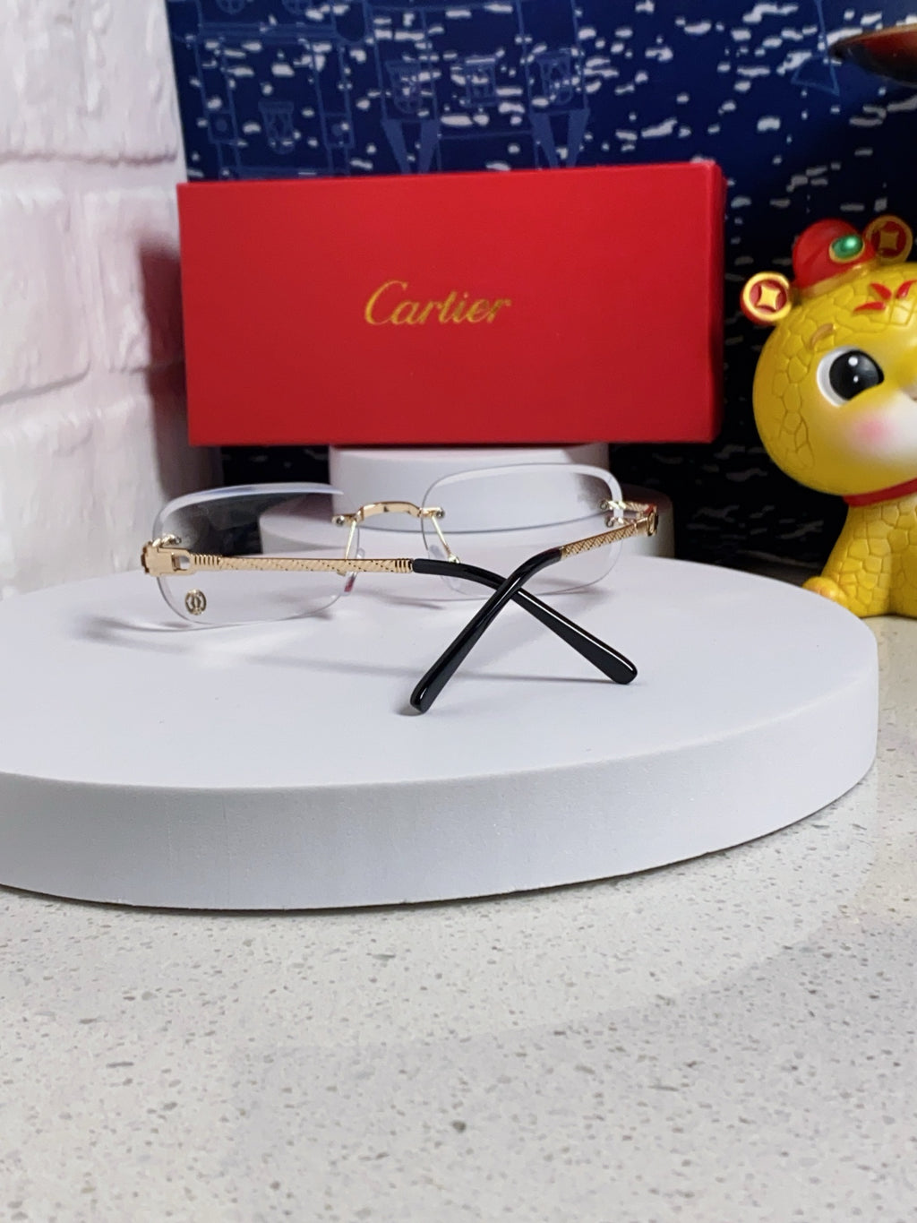 Cartier Fashion Silver Lens Sunglasses for Men & Women - 382785 - detail image 3